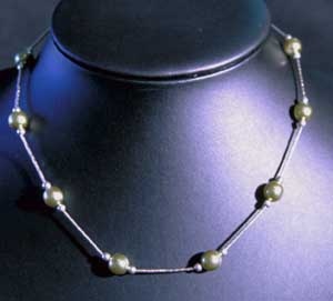 Colored Bead Necklace