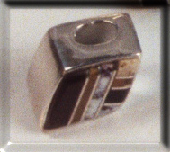 Sterling Silver Multi Colored Slider
